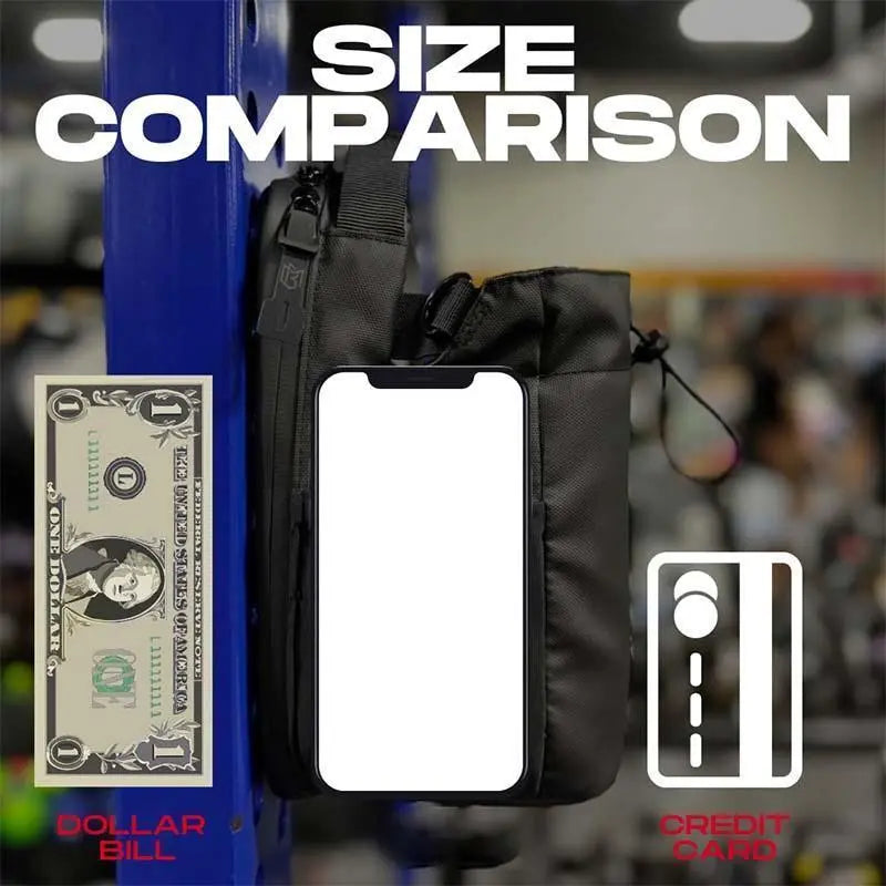 MAGNETIC BOTTLE BAG Magnetic Gym Bag for Gym (Without Water Bottle) , Magnetic Fitness Bag Travel, Work, and Sports Wmagnetic Bag Gym Accessories Organizer for Men Women Portable