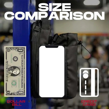 MAGNETIC BOTTLE BAG Magnetic Gym Bag for Gym (Without Water Bottle) , Magnetic Fitness Bag Travel, Work, and Sports Wmagnetic Bag Gym Accessories Organizer for Men Women Portable