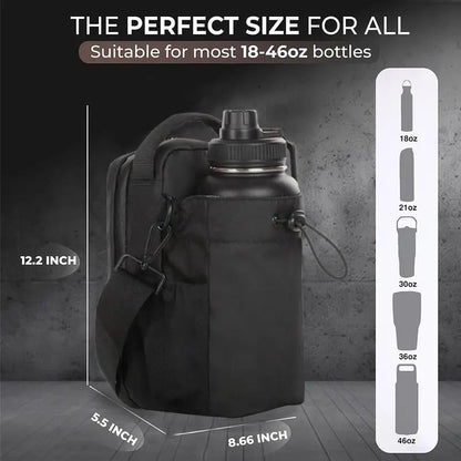 MAGNETIC BOTTLE BAG Magnetic Gym Bag for Gym (Without Water Bottle) , Magnetic Fitness Bag Travel, Work, and Sports Wmagnetic Bag Gym Accessories Organizer for Men Women Portable