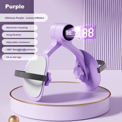 Pelvic Floor Muscle Training and Repair Device - Pelvic Floor Thigh Exercise Device - Portable Kegel System Strengthening Exerciser for Men Women Inner Outer Muscle - Hip Abductor Master Trainer & Leg Workout Equipment for Home Fitness