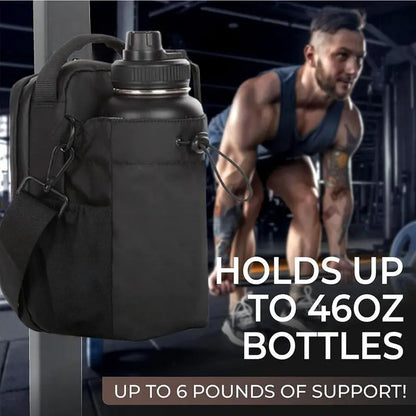 MAGNETIC BOTTLE BAG Magnetic Gym Bag for Gym (Without Water Bottle) , Magnetic Fitness Bag Travel, Work, and Sports Wmagnetic Bag Gym Accessories Organizer for Men Women Portable