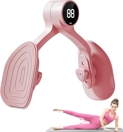 Pelvic Floor Muscle Training and Repair Device - Pelvic Floor Thigh Exercise Device - Portable Kegel System Strengthening Exerciser for Men Women Inner Outer Muscle - Hip Abductor Master Trainer & Leg Workout Equipment for Home Fitness