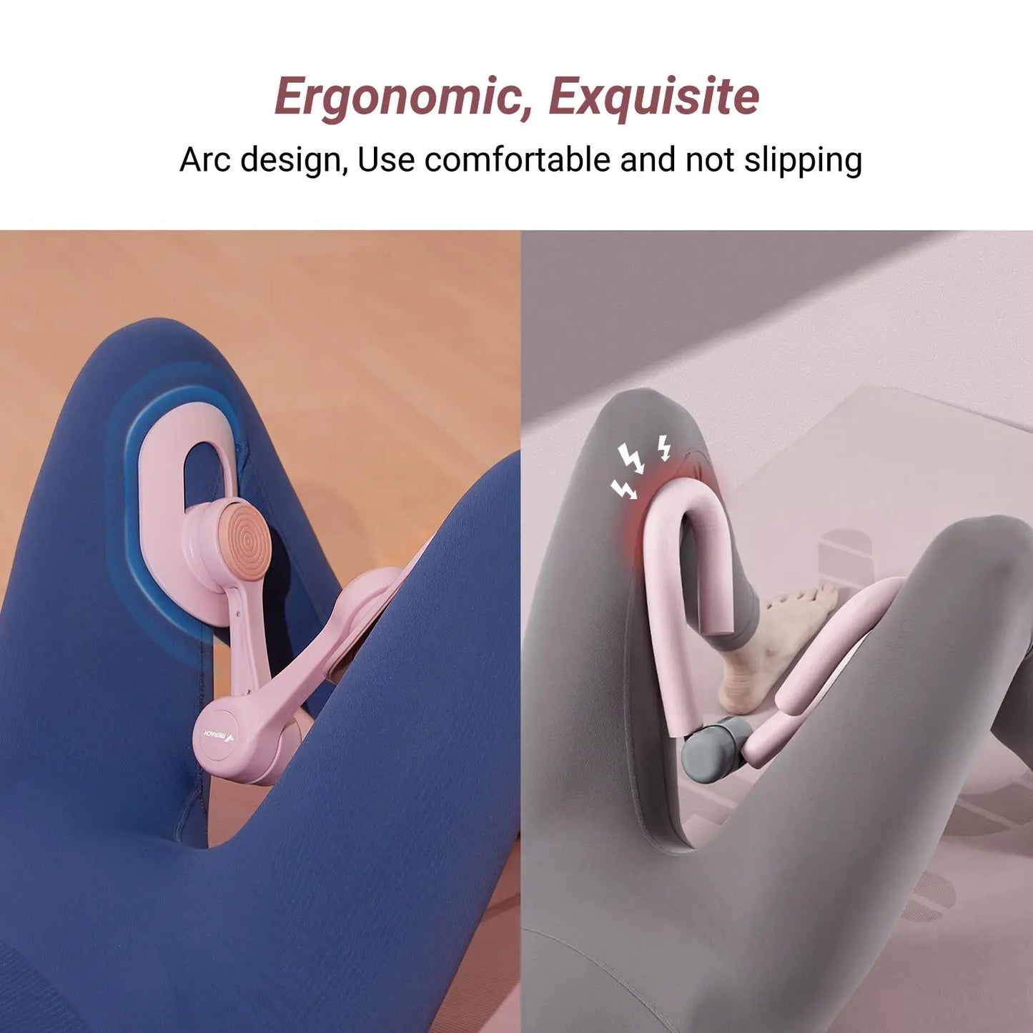 Merach Thigh Trainer Home Fitness Equipment for Inner Thigh, Legs, Arms, Arm Trimmers Optional Versions: Standard, Strap, Smart Counter Blue Summervibes